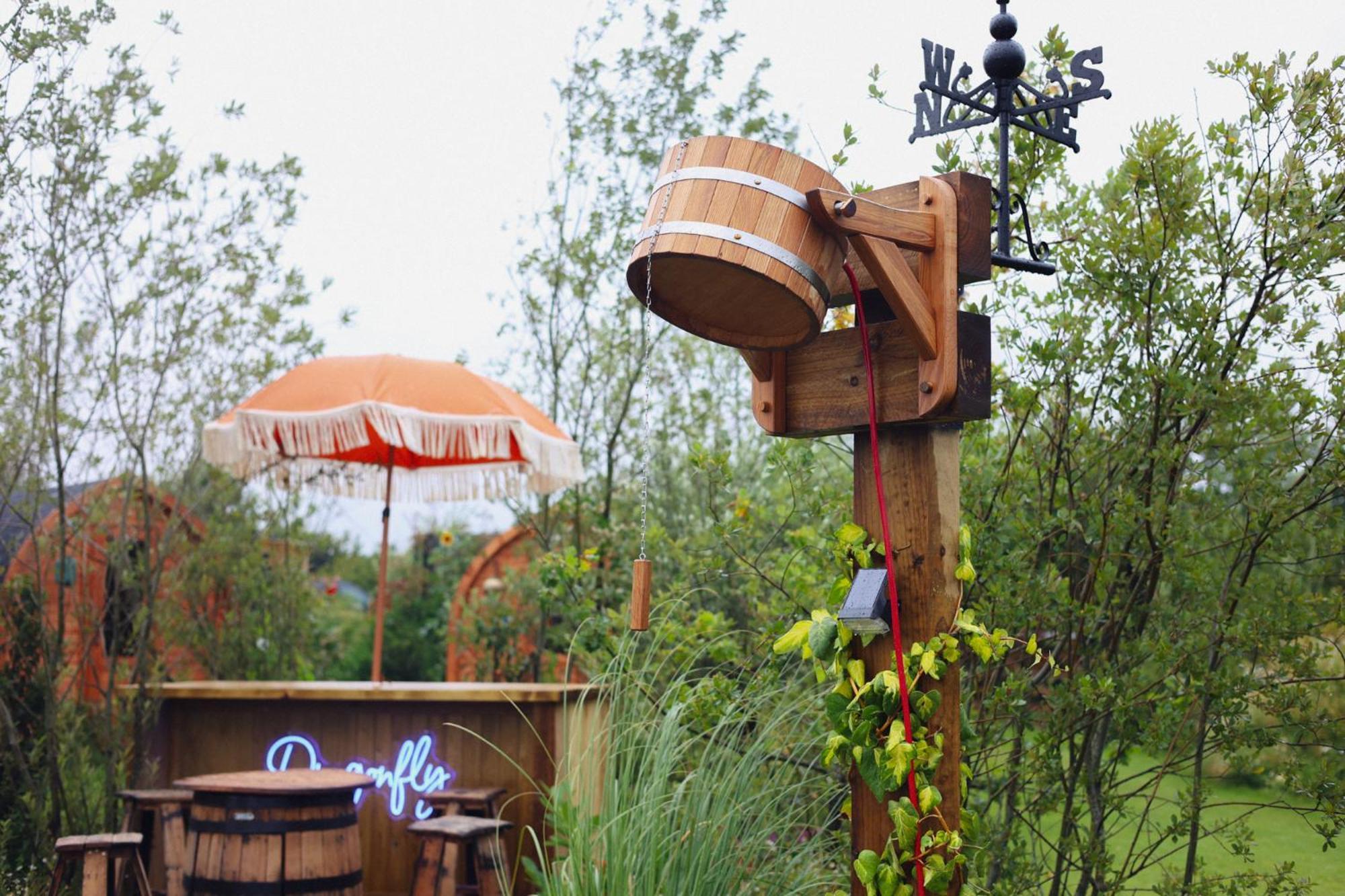 Dragonfly Glamping Spa Retreat Ashford  Eksteriør billede